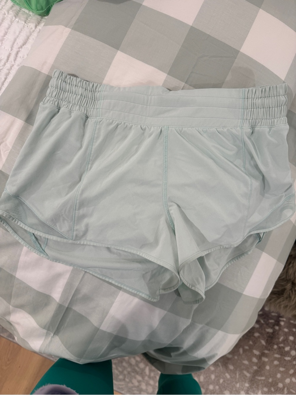 lululemon athletica Light Sage Athletic Shorts